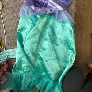 Disney Purple and Aqua Little Mermaid Costume Dress